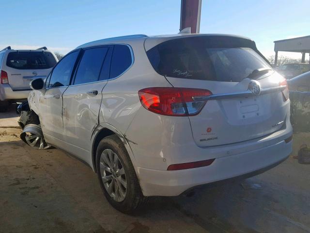 LRBFXBSA5HD217294 - 2017 BUICK ENVISION E WHITE photo 3
