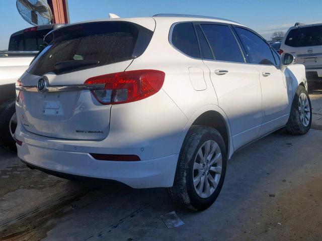 LRBFXBSA5HD217294 - 2017 BUICK ENVISION E WHITE photo 4