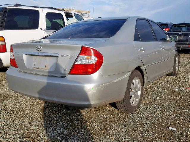 4T1BF30K94U587156 - 2004 TOYOTA CAMRY LE SILVER photo 4