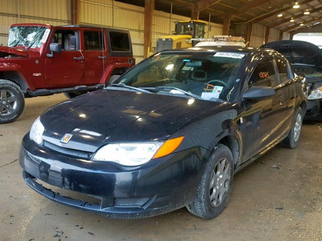 1G8AN12F04Z118557 - 2004 SATURN ION LEVEL BLACK photo 2