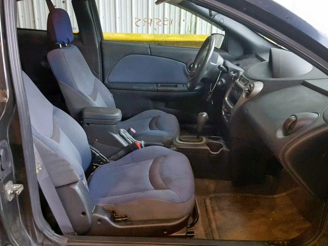 1G8AN12F04Z118557 - 2004 SATURN ION LEVEL BLACK photo 5