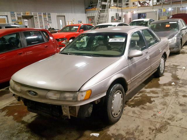 1FALP52U5SG328603 - 1995 FORD TAURUS GL TAN photo 2