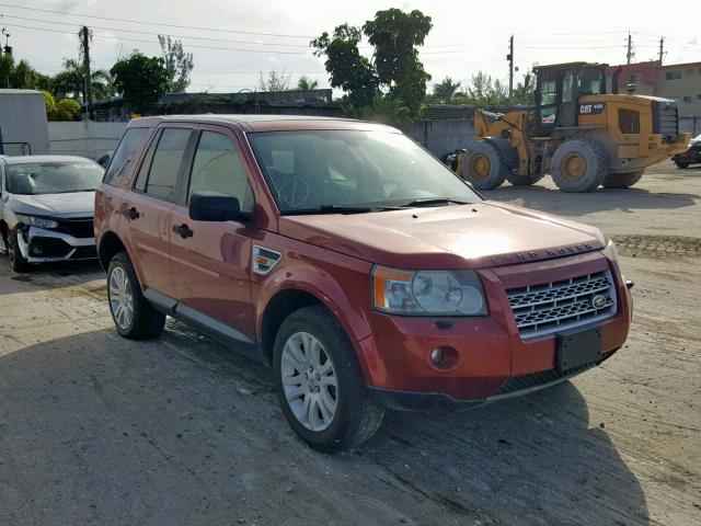 SALFP24N48H002167 - 2008 LAND ROVER LR2 SE RED photo 1