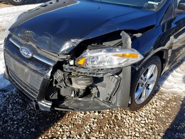 1FADP3F27DL198545 - 2013 FORD FOCUS SE 黑色 照片 9