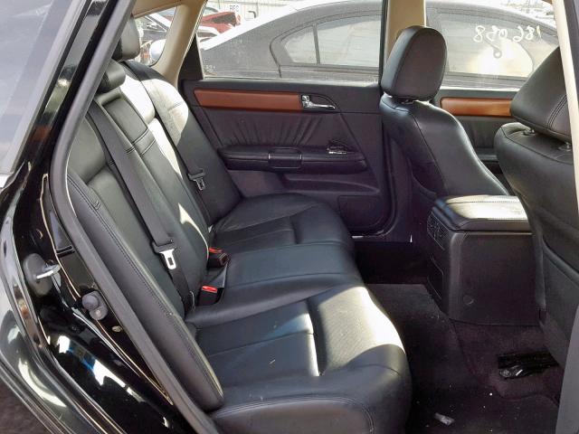 JNKAY01E87M311488 - 2007 INFINITI M35 BASE BLACK photo 6