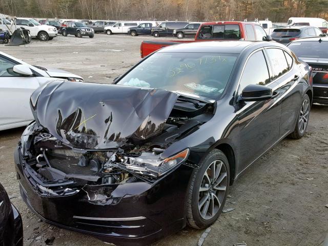 19UUB2F38FA003886 - 2015 ACURA TLX BLACK photo 2