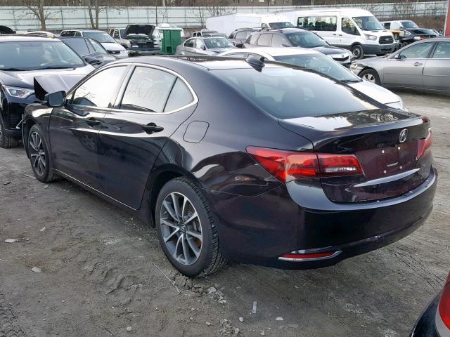 19UUB2F38FA003886 - 2015 ACURA TLX BLACK photo 3