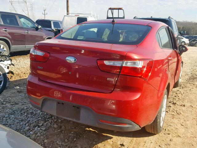 KNADM4A30D6139051 - 2013 KIA RIO LX 红色 照片 4