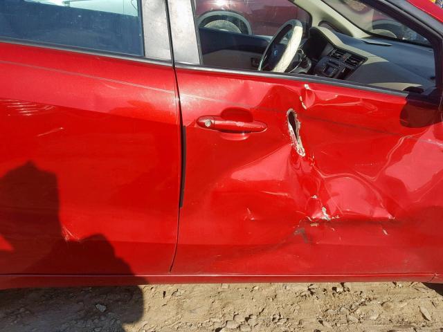 KNADM4A30D6139051 - 2013 KIA RIO LX 红色 照片 9