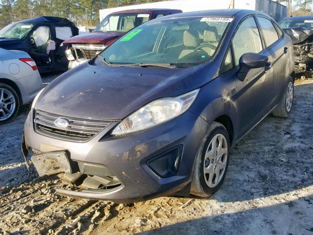 3FADP4AJ6CM110568 - 2012 FORD FIESTA S GRAY photo 2