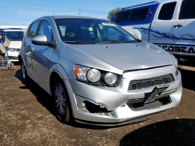 1G1JA6SH6C4117188 - 2012 CHEVROLET SONIC LS SILVER photo 1