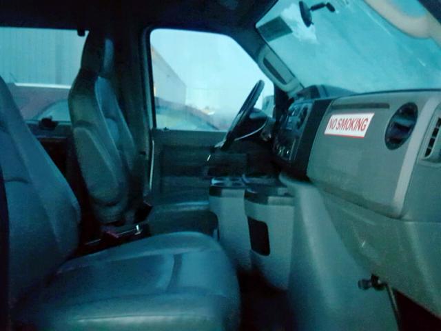 1FMNE1BL4BDA21204 - 2011 FORD ECONOLINE WHITE photo 5