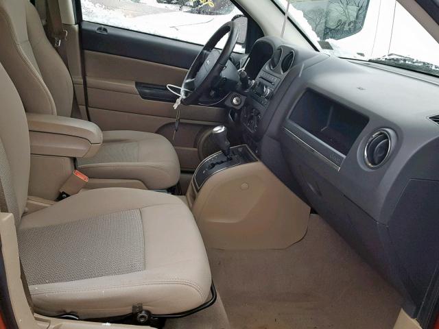 1J4FF47B29D207996 - 2009 JEEP COMPASS SP 橙色 照片 5