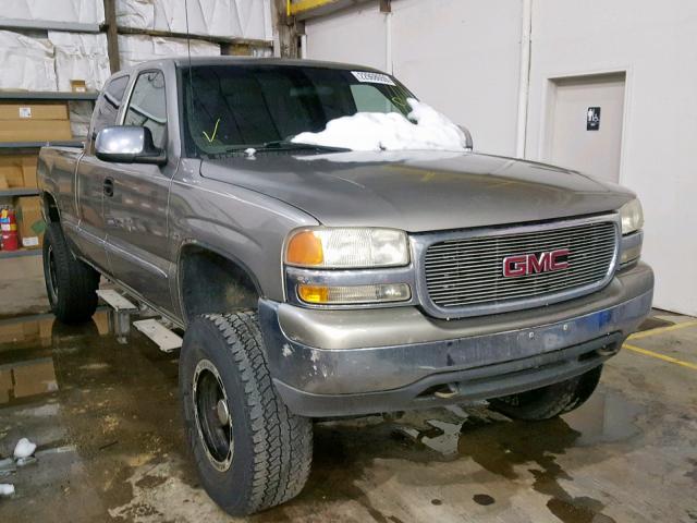 1GTEK19T6XE523183 - 1999 GMC NEW SIERRA SILVER photo 1