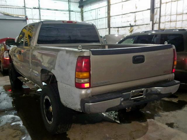 1GTEK19T6XE523183 - 1999 GMC NEW SIERRA SILVER photo 3