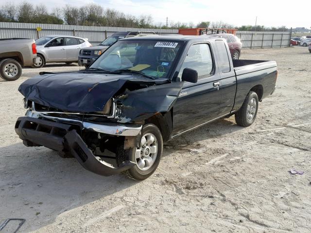 1N6DD26S4XC336119 - 1999 NISSAN FRONTIER K GREEN photo 2