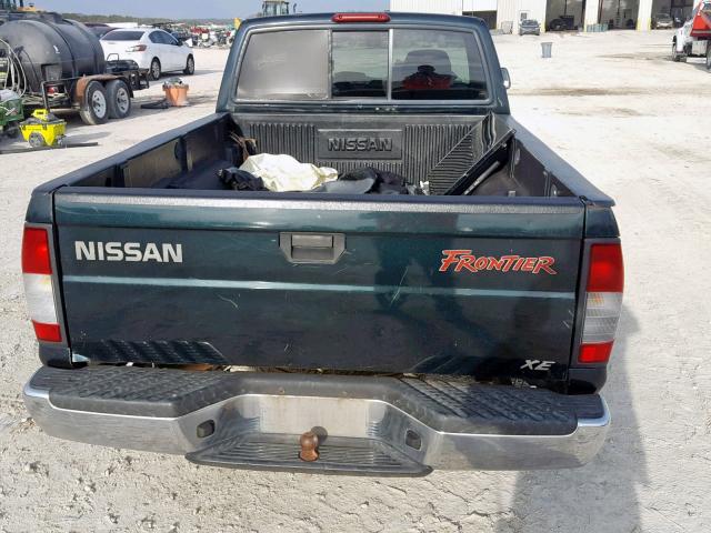 1N6DD26S4XC336119 - 1999 NISSAN FRONTIER K GREEN photo 6