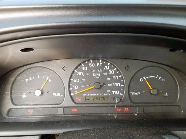 1N6DD26S4XC336119 - 1999 NISSAN FRONTIER K GREEN photo 8