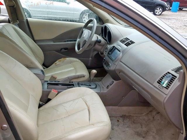 1N4BL11E32C103789 - 2002 NISSAN ALTIMA SE GOLD photo 5