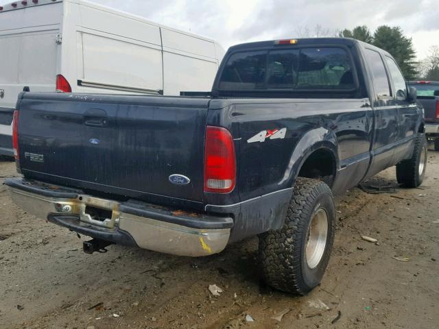 3FTNW21L5YMA24151 - 2000 FORD F-250 BLACK photo 4