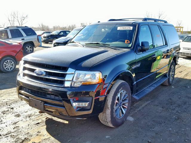 1FMJK1HT4GEF32489 - 2016 FORD EXPEDITION BLACK photo 2