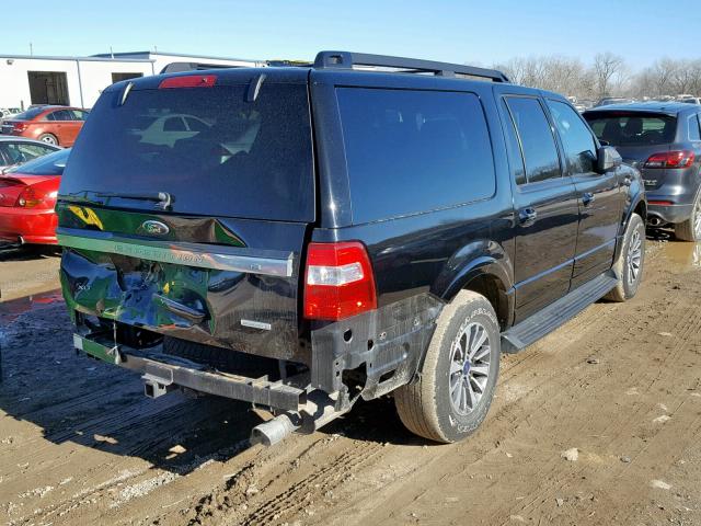 1FMJK1HT4GEF32489 - 2016 FORD EXPEDITION BLACK photo 4