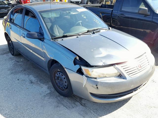 1G8AJ55F57Z195976 - 2007 SATURN ION LEVEL GRAY photo 1