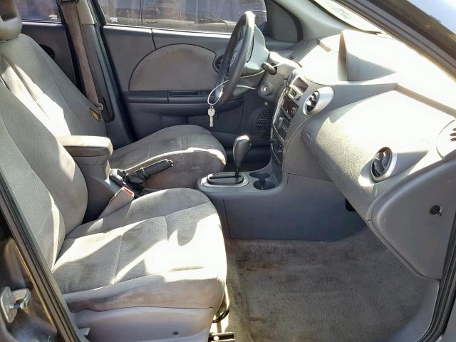 1G8AJ55F57Z195976 - 2007 SATURN ION LEVEL GRAY photo 5