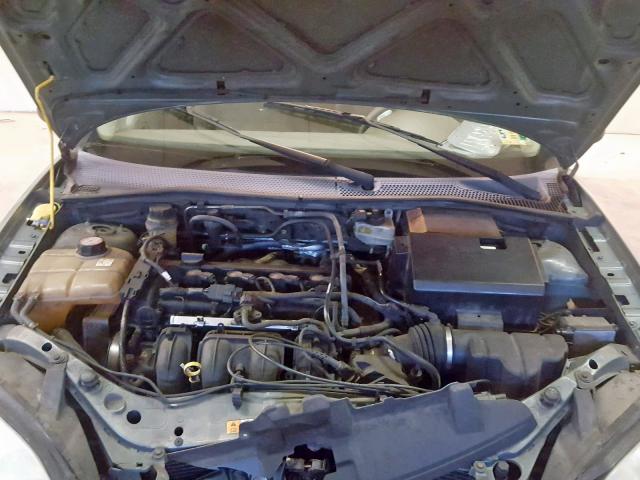 1FAFP34N15W100731 - 2005 FORD FOCUS ZX4 GRAY photo 7