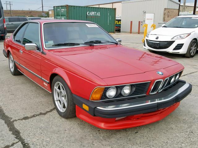 WBAEC8400F0611609 - 1985 BMW 635 CSI AU RED photo 1