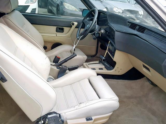 WBAEC8400F0611609 - 1985 BMW 635 CSI AU RED photo 5