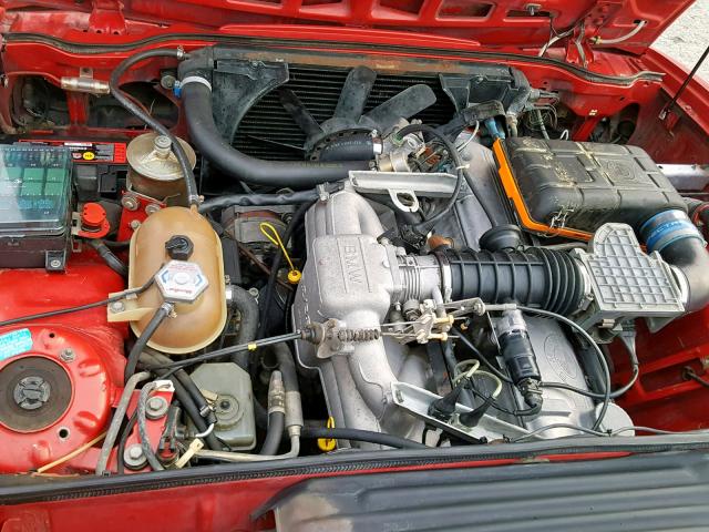 WBAEC8400F0611609 - 1985 BMW 635 CSI AU RED photo 7