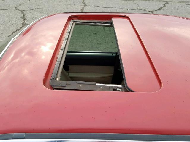 WBAEC8400F0611609 - 1985 BMW 635 CSI AU RED photo 9