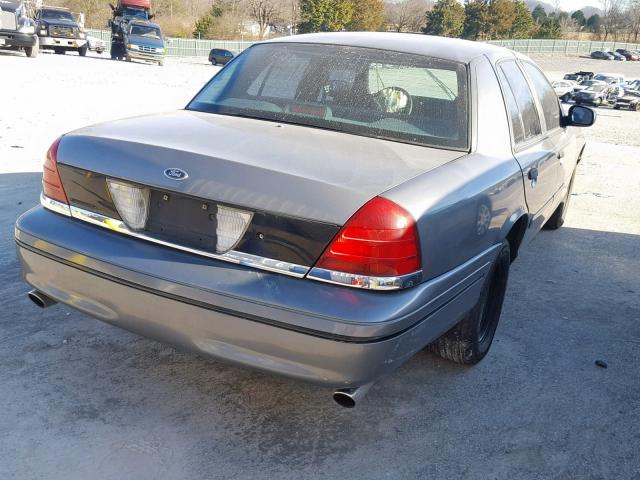 2FAFP71W1XX240869 - 1999 FORD CROWN VICT GRAY photo 4