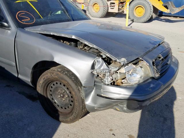 2FAFP71W1XX240869 - 1999 FORD CROWN VICT GRAY photo 9