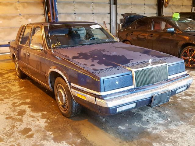 1C3XY66R0MD131089 - 1991 CHRYSLER NEW YORKER 蓝色 照片 1