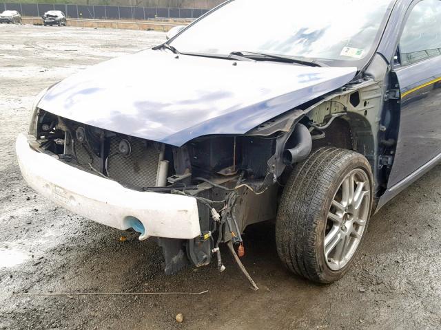 JTKDE177370168617 - 2007 TOYOTA SCION TC ლურჯი ფოტო 9