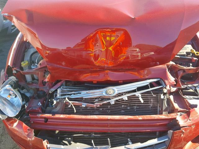 1C3EL55RX6N153891 - 2006 CHRYSLER SEBRING TO RED photo 7