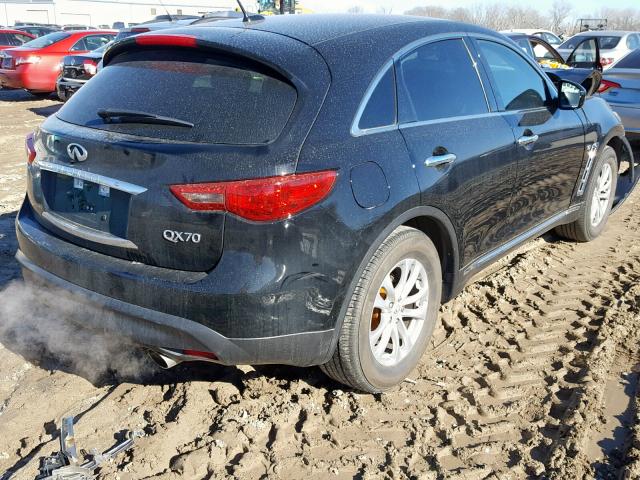 JN8CS1MW7GM751227 - 2016 INFINITI QX70 BLACK photo 4