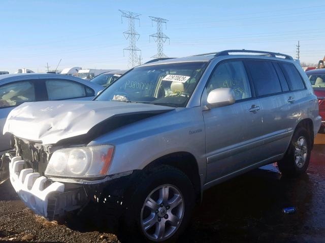 JTEHF21A810026637 - 2001 TOYOTA HIGHLANDER 银色 照片 2