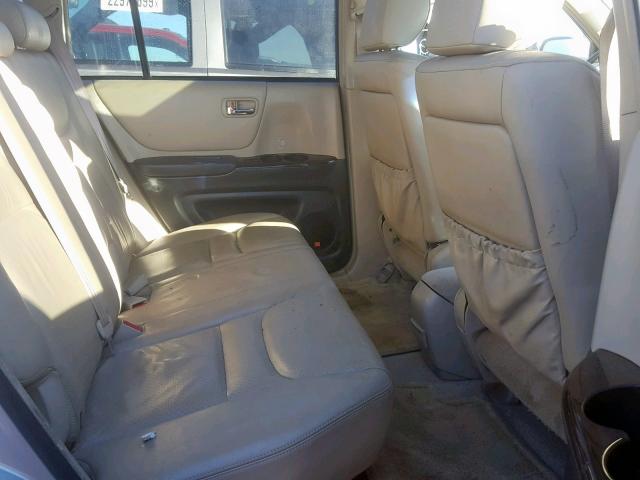 JTEHF21A810026637 - 2001 TOYOTA HIGHLANDER 银色 照片 6
