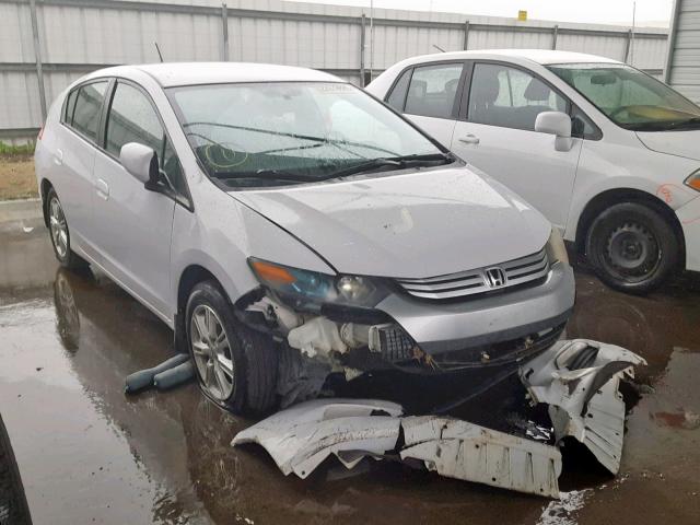 JHMZE2H78AS012763 - 2010 HONDA INSIGHT EX WHITE photo 1