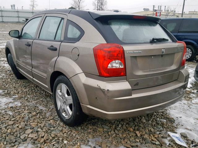 1B3HB48B28D694903 - 2008 DODGE CALIBER SX SILVER photo 3