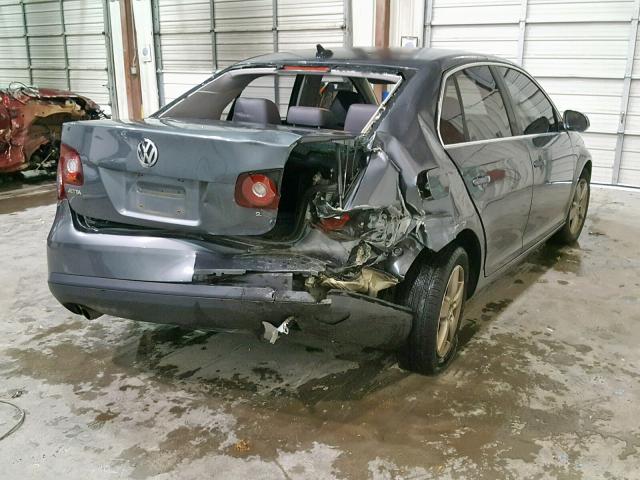 3VWRM71K29M171957 - 2009 VOLKSWAGEN JETTA SE Szary zdjęcie 4