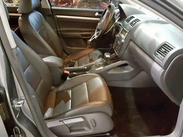 3VWRM71K29M171957 - 2009 VOLKSWAGEN JETTA SE Szary zdjęcie 5