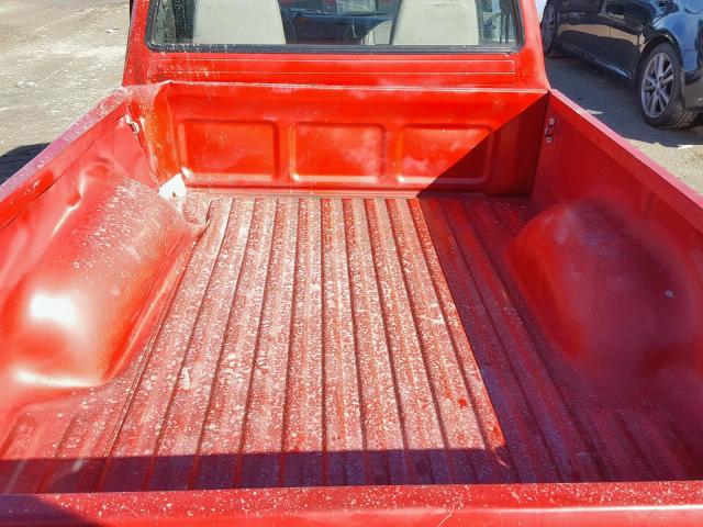 4TANL42N0YZ576476 - 2000 TOYOTA TACOMA RED photo 6