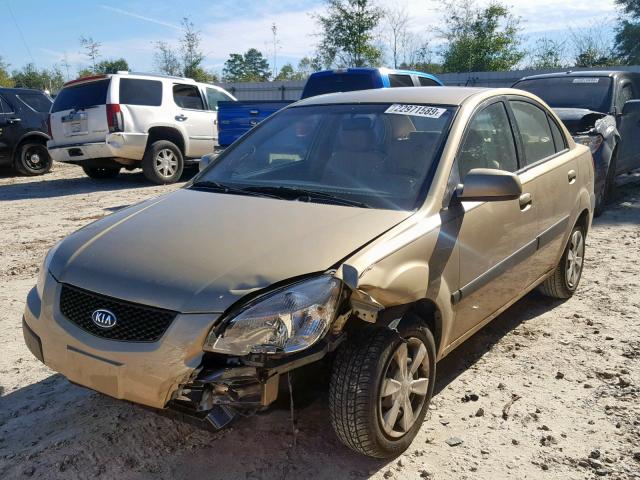 KNADE123466164516 - 2006 KIA RIO TAN photo 2