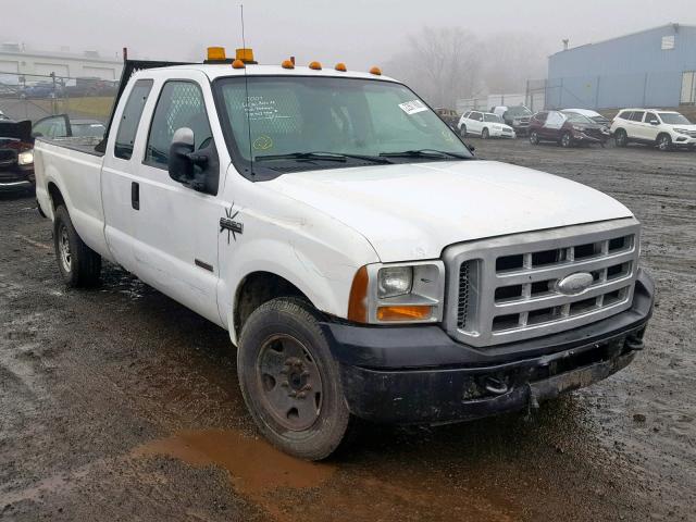 1FTSX20P67EB00520 - 2007 FORD F250 SUPER WHITE photo 1