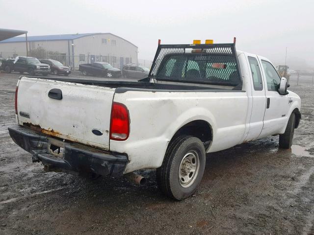 1FTSX20P67EB00520 - 2007 FORD F250 SUPER WHITE photo 4