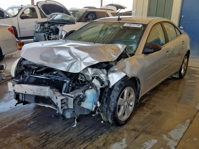 1G2ZH57N984192235 - 2008 PONTIAC G6 GT SILVER photo 2